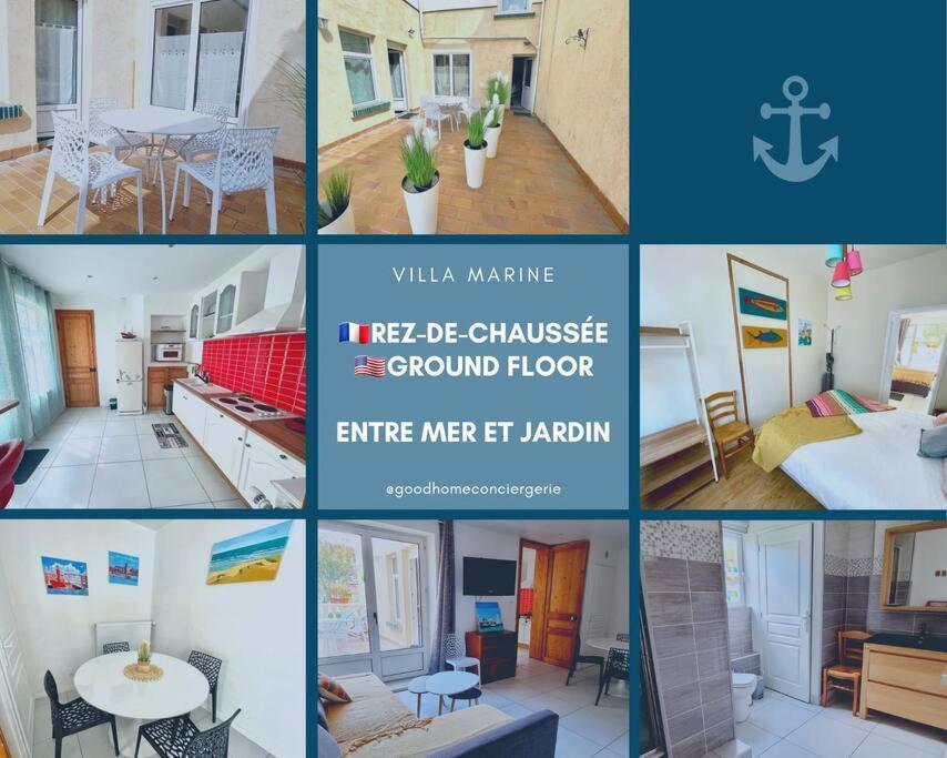 Villa Marine*Entre Mer Et Jardin Coudekerque-Branche Ngoại thất bức ảnh